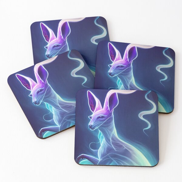 Item preview, The Spectral Kangaroo designed and sold by synthwaveai.