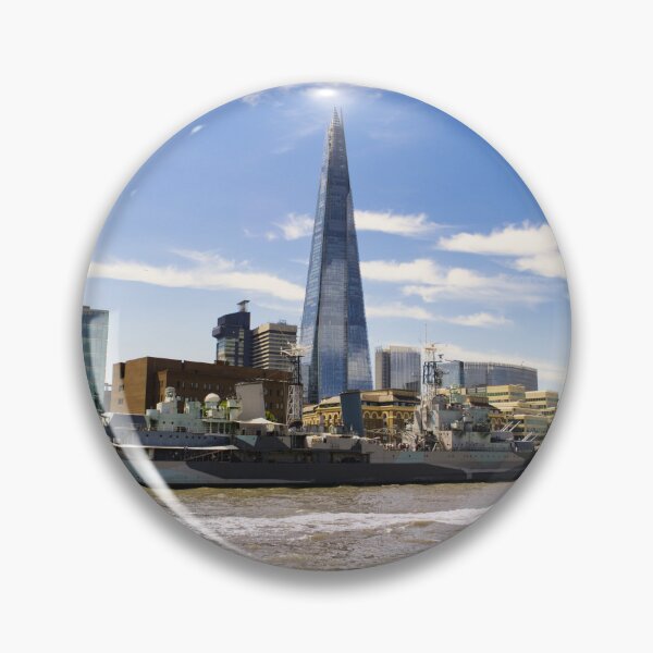 Item preview, Thames cityscape with HMS Belfast designed and sold by Ann Biddlecombe.