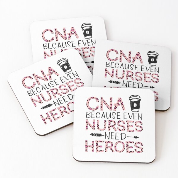 Item preview, CNA because even nurses need heroes. designed and sold by FallInLoveCo.