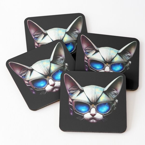 Item preview, Cyberpunk Cat 02 designed and sold by Karbast.