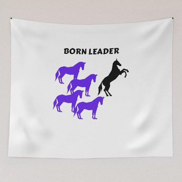 Item preview, BORN LEADER BLACK PRINT designed and sold by IslandBaneMerch.