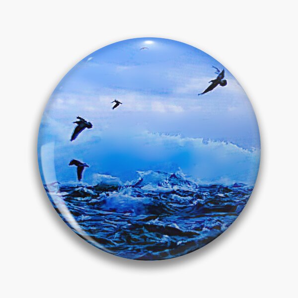 Item preview, Seagulls Over a Rhode Island Surf designed and sold by Nancy Richard.