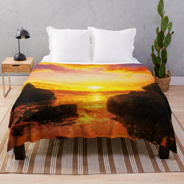 Item preview, Malibu Leo Carrillo Beach Sunset, Malibu Point Dume Coast Aesthetic, Sunset Malibu Beach Aesthetic Wallpaper, Malibu California Aesthetic Sunset Beach designed and sold by Paintcorner.