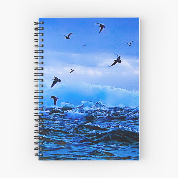 Item preview, Seagulls Over a Rhode Island Surf designed and sold by Nancy Richard.