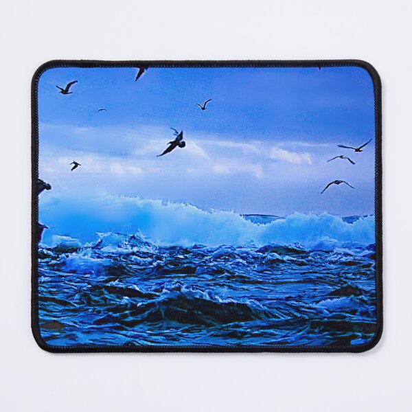 Item preview, Seagulls Over a Rhode Island Surf designed and sold by Nancy Richard.