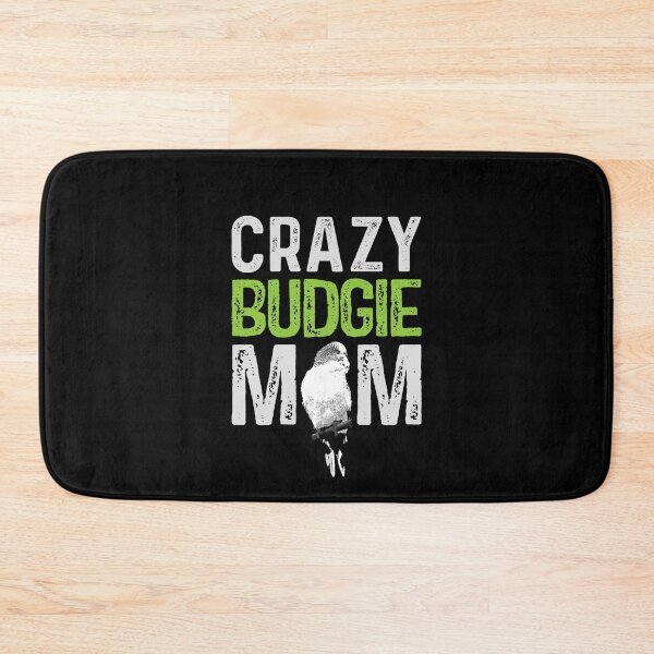 Item preview, Crazy Budgie Mom Budgerigar Lover Bird Mommy designed and sold by Alienphysique.