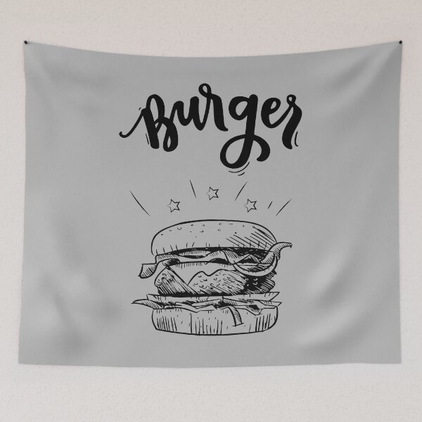 Artikelvorschau, Burger entworfen und verkauft von ChachiArts.