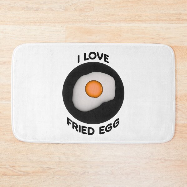 Item preview, I Love Fried Egg designed and sold by Tazadahar.