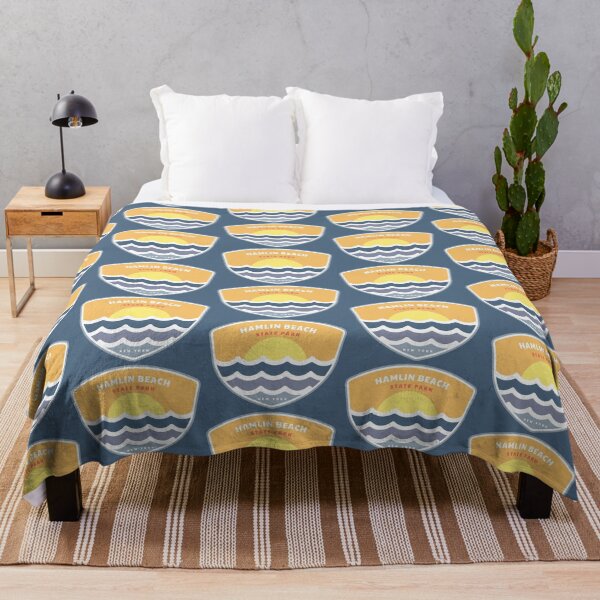 Item preview, Hamlin Beach State Park New York NY Retro Water Sunrise and Sunset designed and sold by palmettodigital.