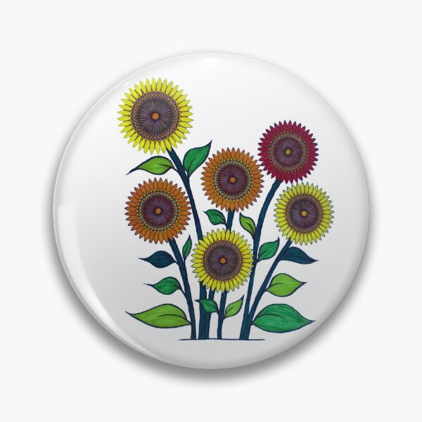 Artikelvorschau, Spirograph Sonnenblumensamen entworfen und verkauft von RachelEDesigns.