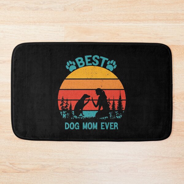 Item preview, Best dog mom ever. designed and sold by FallInLoveCo.