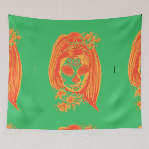 Item preview,    H ALLOWEEN HEALTH WORKER WITH EVIL FACE. designed and sold by marie1919.