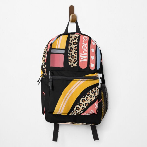 Item preview, Happy First Day Of School Rainbow Leopard Teacher Student  designed and sold by Anoirshop ⭐⭐⭐⭐⭐.