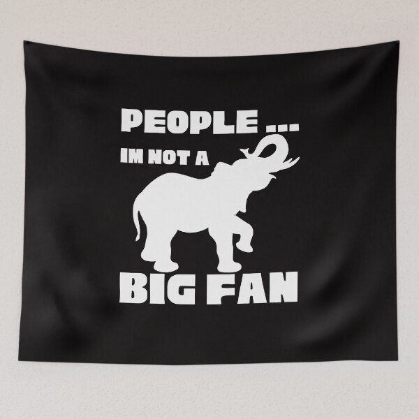 Item preview, PEOPLE...IM NOT A BIG FAN designed and sold by Affyboss6.