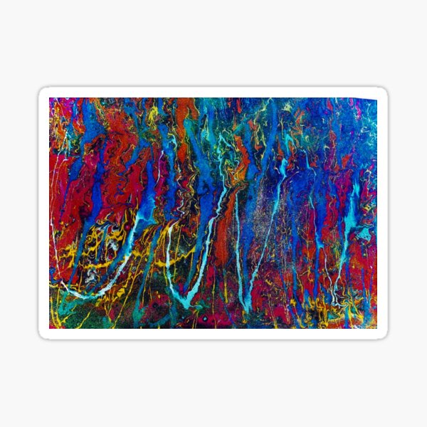 Abstract Art Sticker