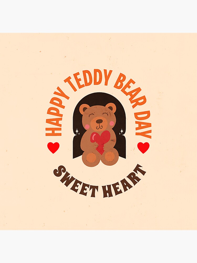 teddy day sticker