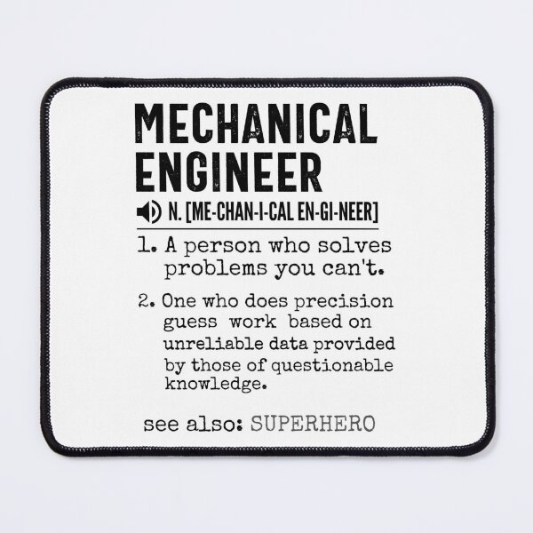 Item preview, Funny Mechanical Engineer noun Dictionary Definition designed and sold by Olivergifts.
