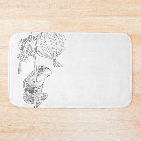 Item preview, Toad with chinese lanterns designed and sold by RNIArt.