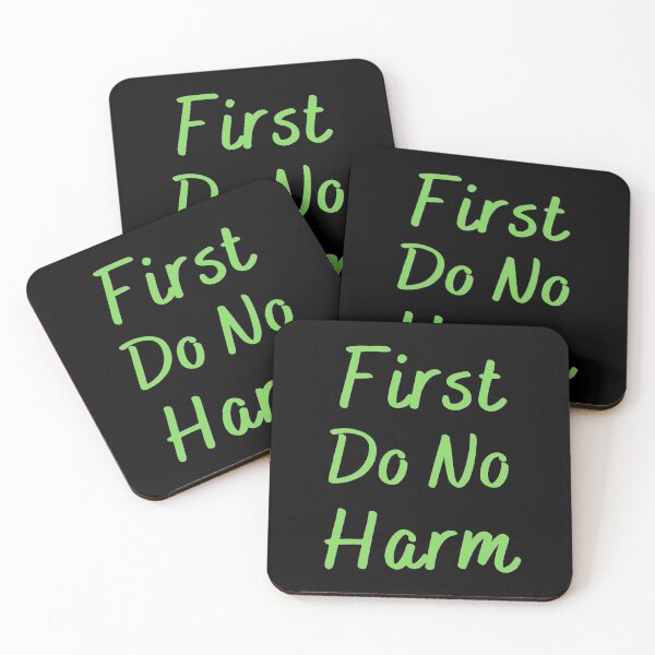 Item preview, First Do No Harm | Hippocratic Oath designed and sold by Einstein12345.