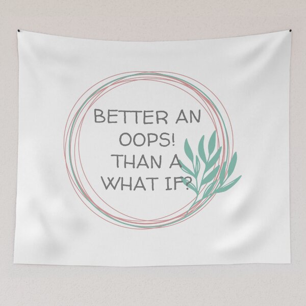 Item preview, BETTER AN OOPS!, LEAF CIRCLE designed and sold by dogwoodandthyme.