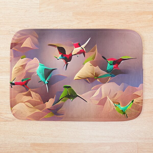 Aperçu de l'œuvre Oiseaux d'une plume  créée et vendue par AbstractlyArt.