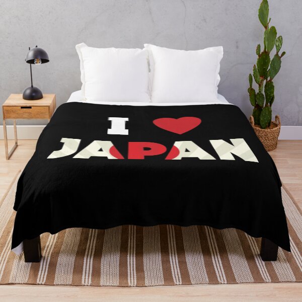 Item preview, I Love Japan, Red Heart with Japan Flag Text designed and sold by Hamza Gourram.