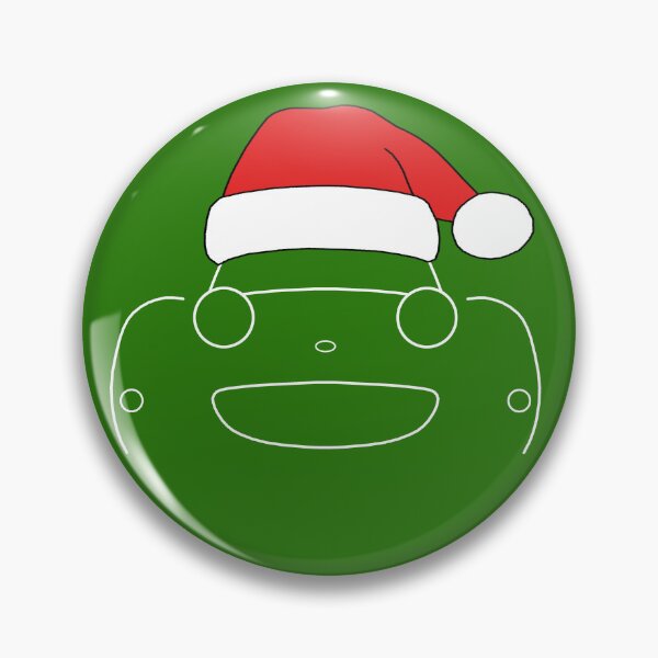 Item preview, Austin-Healey Frogeye Sprite classic car Christmas hat edition white designed and sold by soitwouldseem.