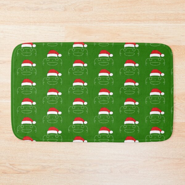 Item preview, Austin-Healey Frogeye Sprite classic car Christmas hat edition white designed and sold by soitwouldseem.