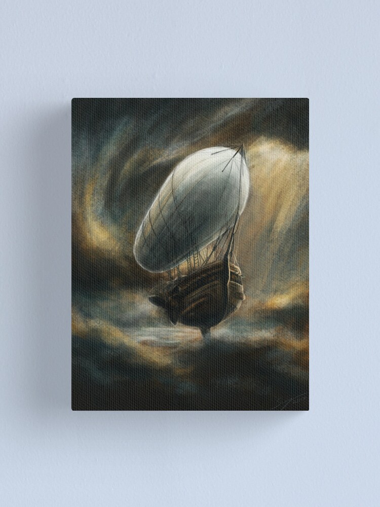 Alternate view of Flight to Neverland Canvas Print