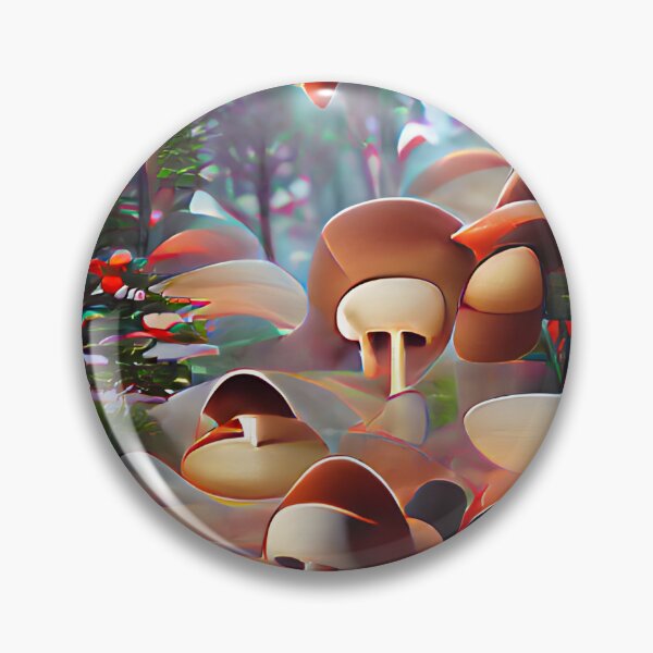 Item preview, Mushroom Forest  designed and sold by AbstractlyArt.