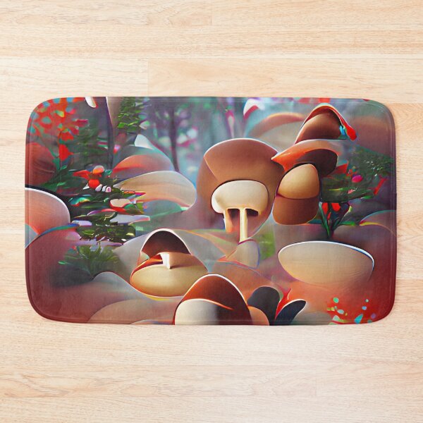 Item preview, Mushroom Forest  designed and sold by AbstractlyArt.