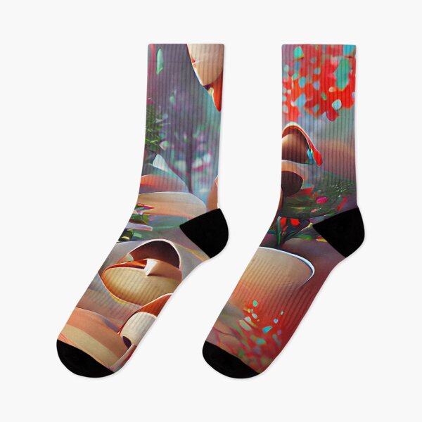 Item preview, Mushroom Forest  designed and sold by AbstractlyArt.
