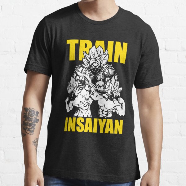 Train Insaiyan Broly Vegeta Goku Anime Gym T Shirt For Sale By Gohanflex Redbubble 7207