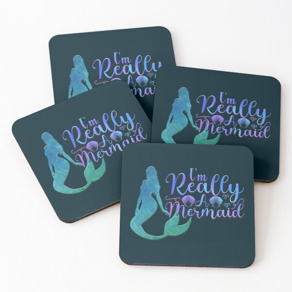 Item preview, "I'm Really A Mermaid" Graphic designed and sold by JadeRyder.