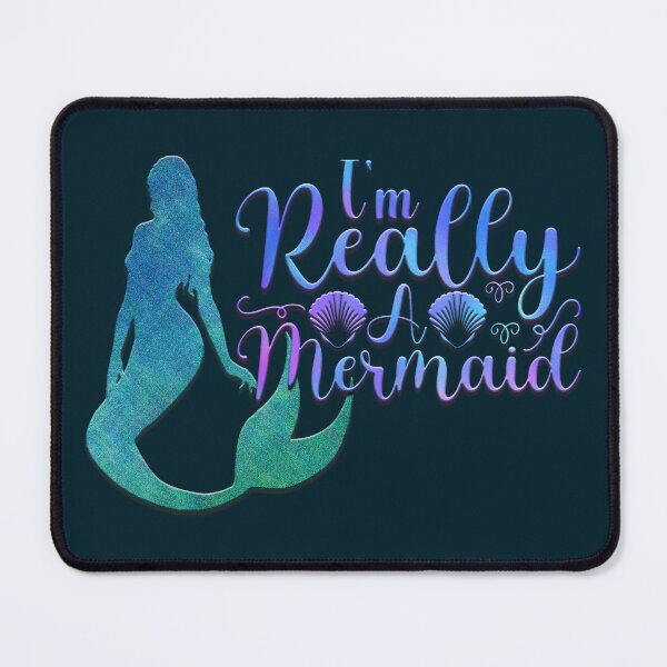 Item preview, "I'm Really A Mermaid" Graphic designed and sold by JadeRyder.