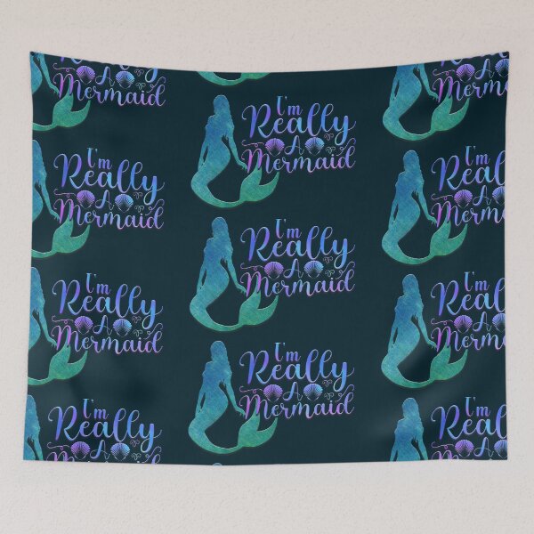 Item preview, "I'm Really A Mermaid" Graphic designed and sold by JadeRyder.