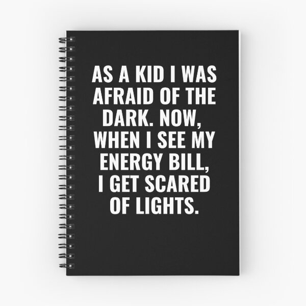 Item preview, As a Kid I Was Afraid of the Dark designed and sold by LamaraK.