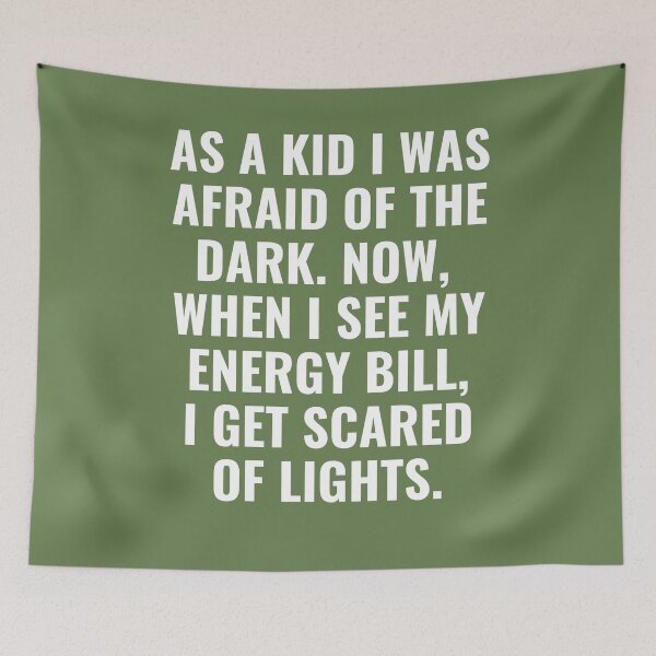 Item preview, As a Kid I Was Afraid of the Dark designed and sold by LamaraK.