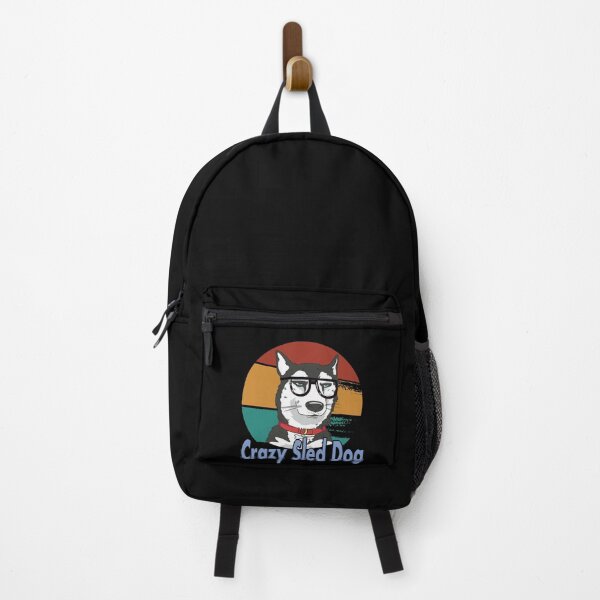 Item preview, Sled Dog Design Crazy Sled Dog for Mushing fans designed and sold by Merchandiser099.