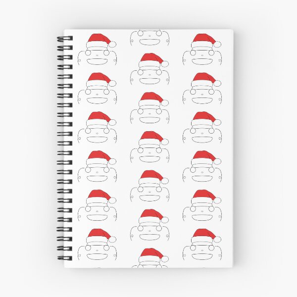 Item preview, Austin-Healey Frogeye Sprite classic car Christmas hat edition black designed and sold by soitwouldseem.