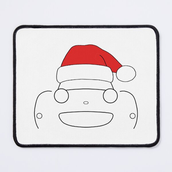 Item preview, Austin-Healey Frogeye Sprite classic car Christmas hat edition black designed and sold by soitwouldseem.