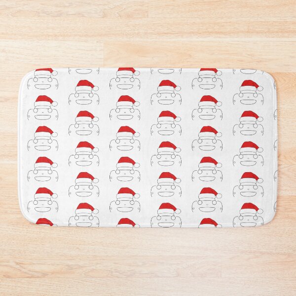 Item preview, Austin-Healey Frogeye Sprite classic car Christmas hat edition black designed and sold by soitwouldseem.