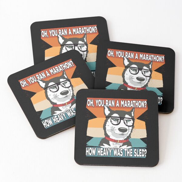 Item preview, Husky sledding quote for dog racing fans designed and sold by Merchandiser099.