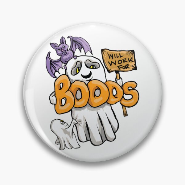 Item preview, Funny Halloween Will Work For Booos Ghost designed and sold by BufFord71.