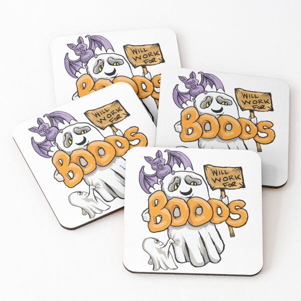 Item preview, Funny Halloween Will Work For Booos Ghost designed and sold by BufFord71.