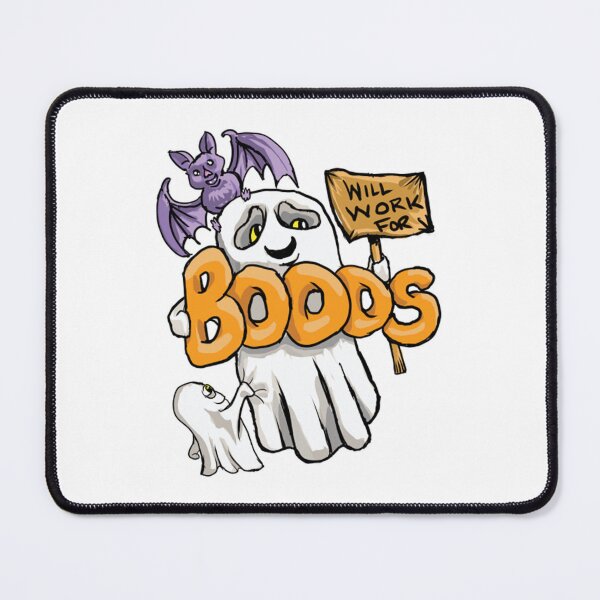 Item preview, Funny Halloween Will Work For Booos Ghost designed and sold by BufFord71.