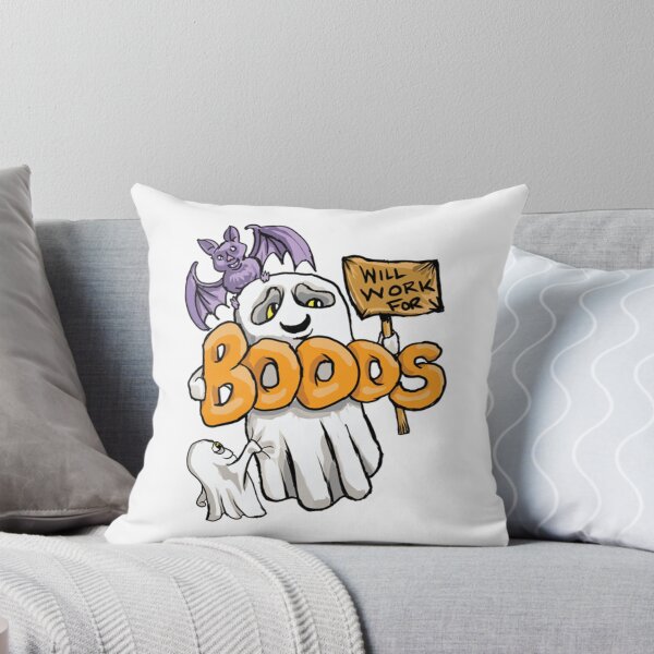 Item preview, Funny Halloween Will Work For Booos Ghost designed and sold by BufFord71.