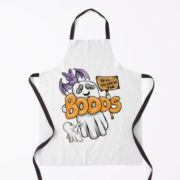 Item preview, Funny Halloween Will Work For Booos Ghost designed and sold by BufFord71.