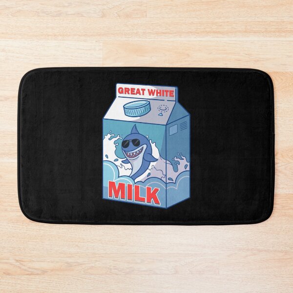 Item preview, Great White Shark Milk Box Carton Pack Funny Quirky Pun designed and sold by Andy8891.