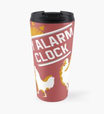 Rooster Alarm Clock T-Shirt Travel Mug